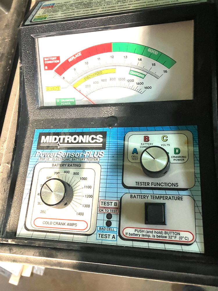 MIDTRONICS PSP 12 POWER SENSOR PLUS BATTERY TESTER