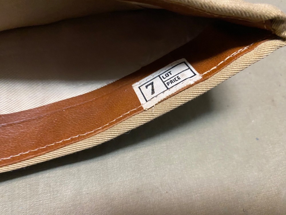 ORIGINAL WWII US ARMY AIR FORCE CORP KHAKI OVERSEAS CAP-MEDIUM