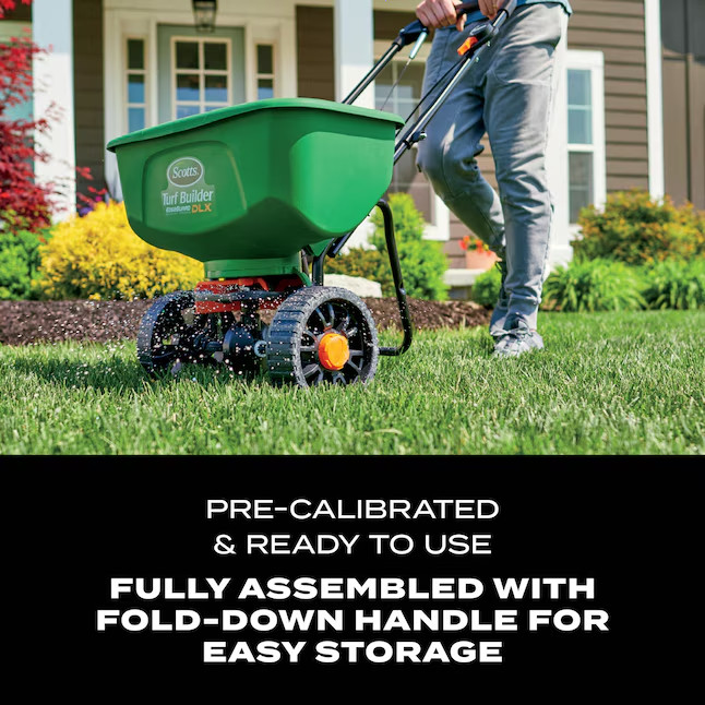Scotts Turf Builder EdgeGuard DLX Broadcast Spreader