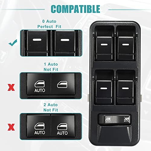 Front Left Driver Side Master Power Window Switch Fit for Land Rover LR3 -