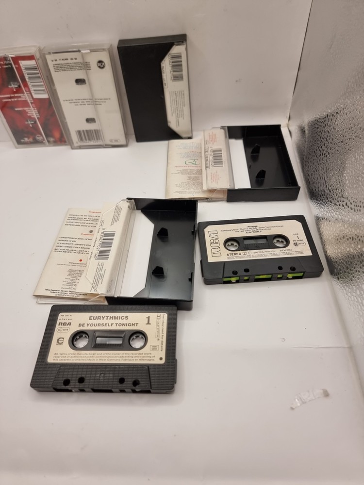 EUTYTHMICS ~ Cassette Tape collection all working
