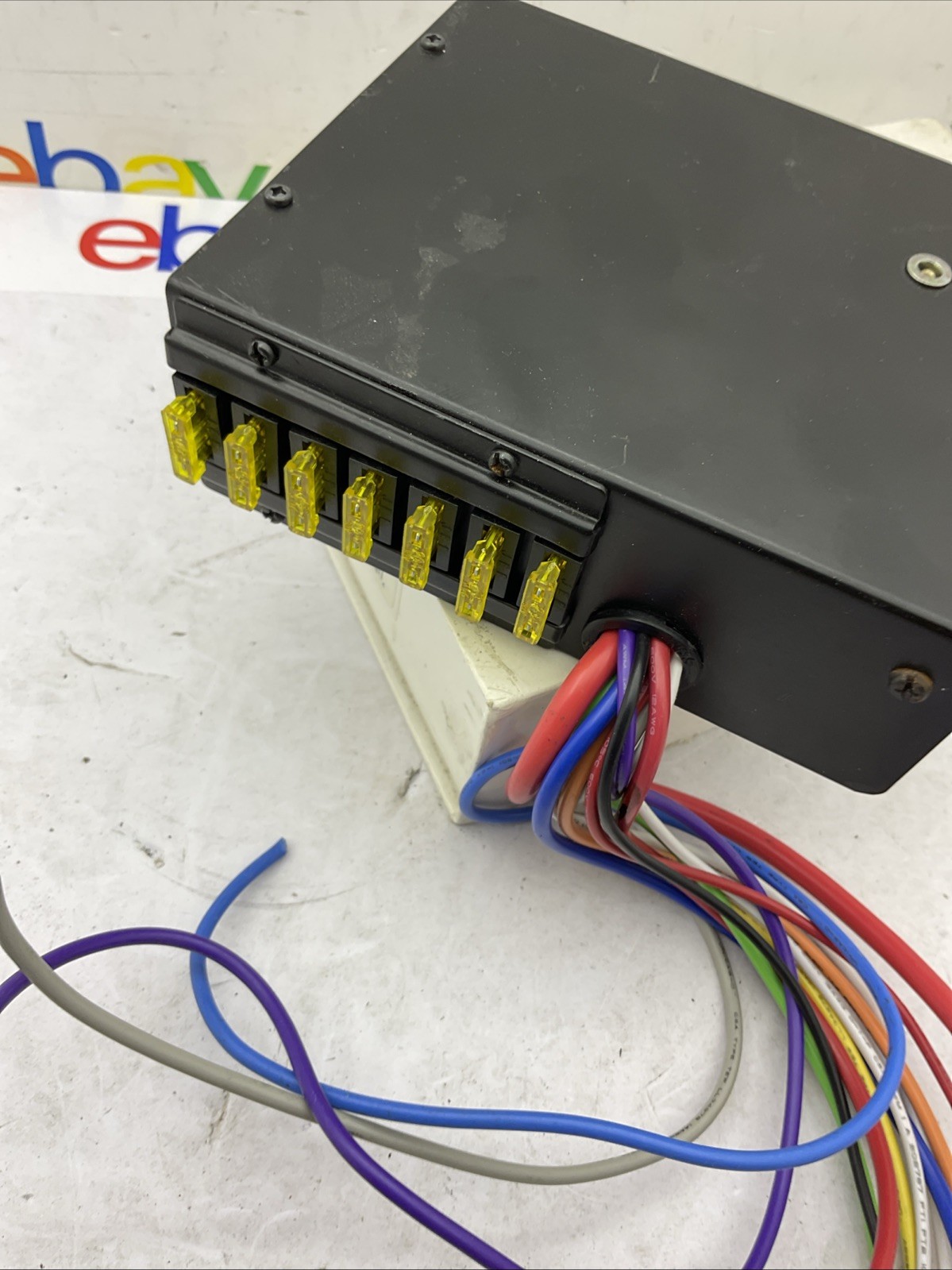 Galls Street Thunder 6 Function Switch Box With 3 Way Slider All 20 amp fuses