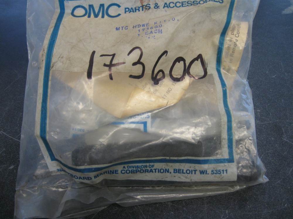 Johnson Evinrude OMC 0173600 Cable Adapter Kit J249