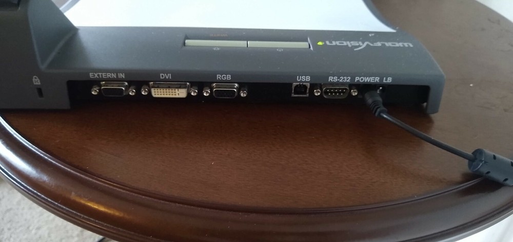 WolfVision VZ8light3 tested and working