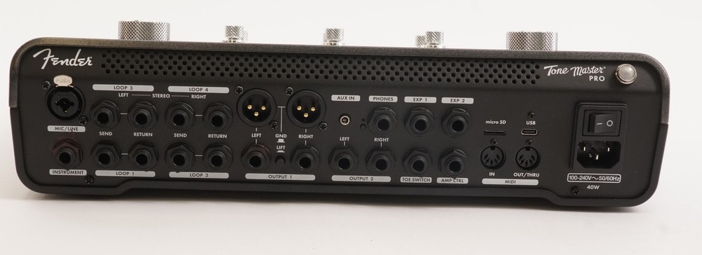 Fender Tone Master Pro Mullti-effects Guitar Pedal Workstation