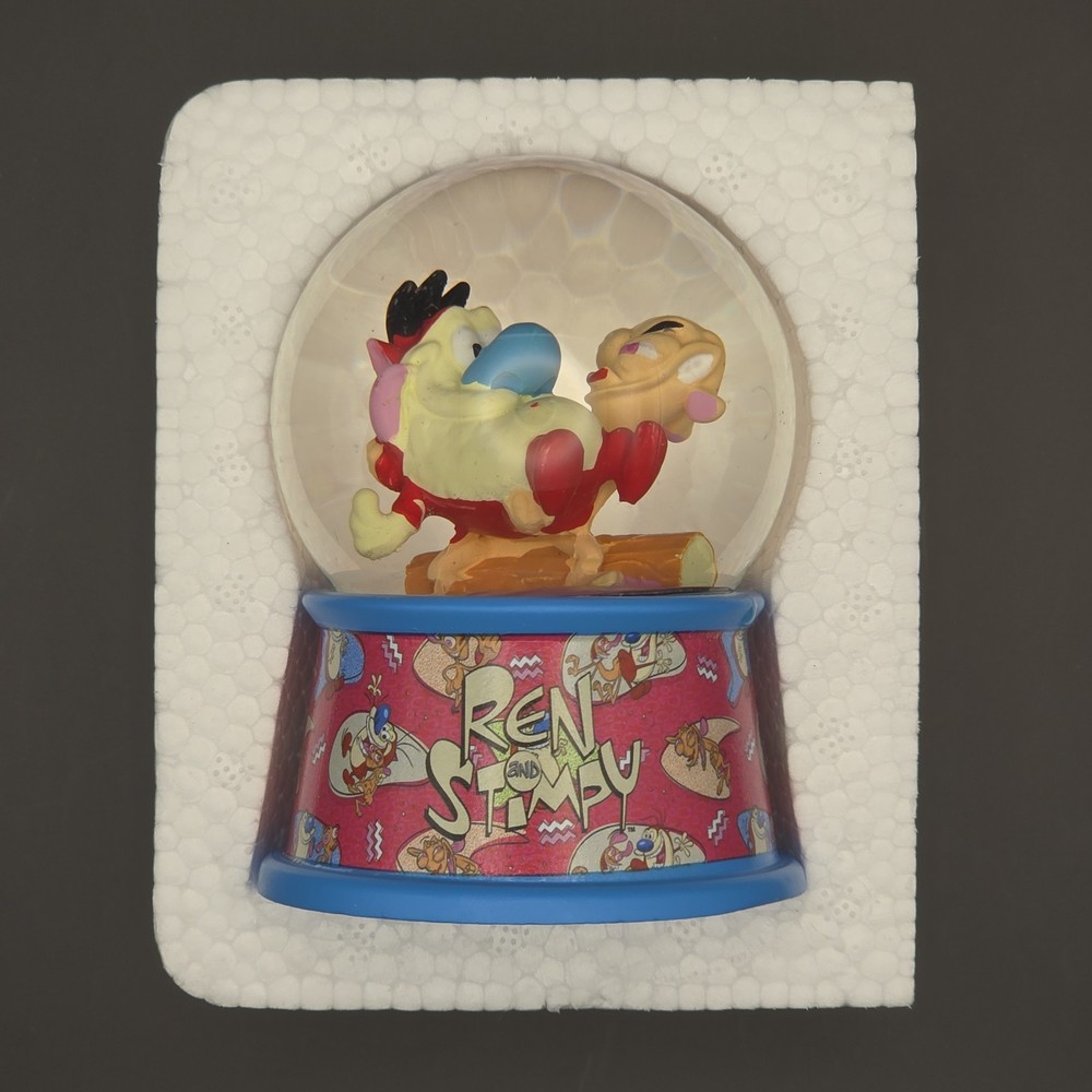 Nickelodeon Mini Snow Globe - Ren and Stimpy