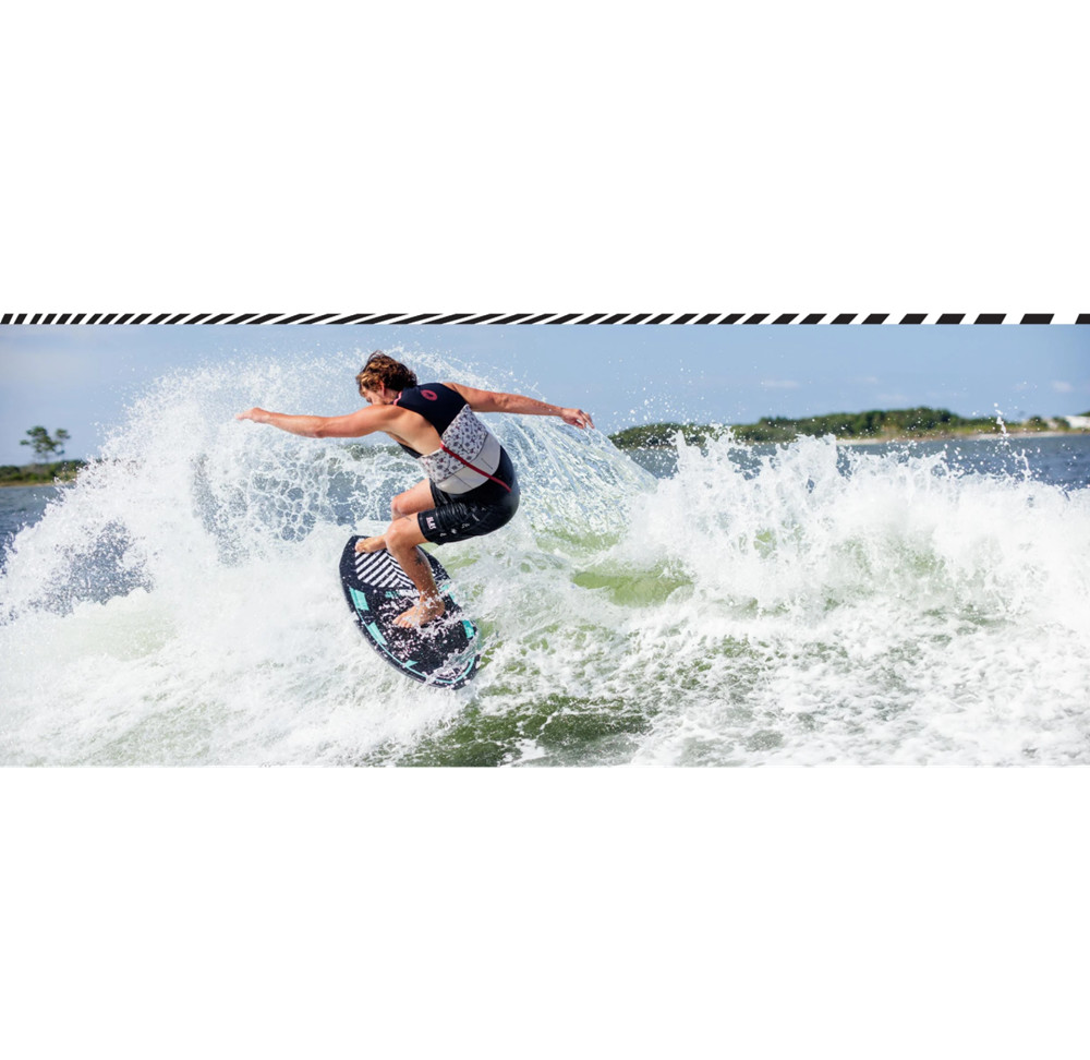 Liquid Force Syncro Wakesurf 2026 Black Aqua 53"
