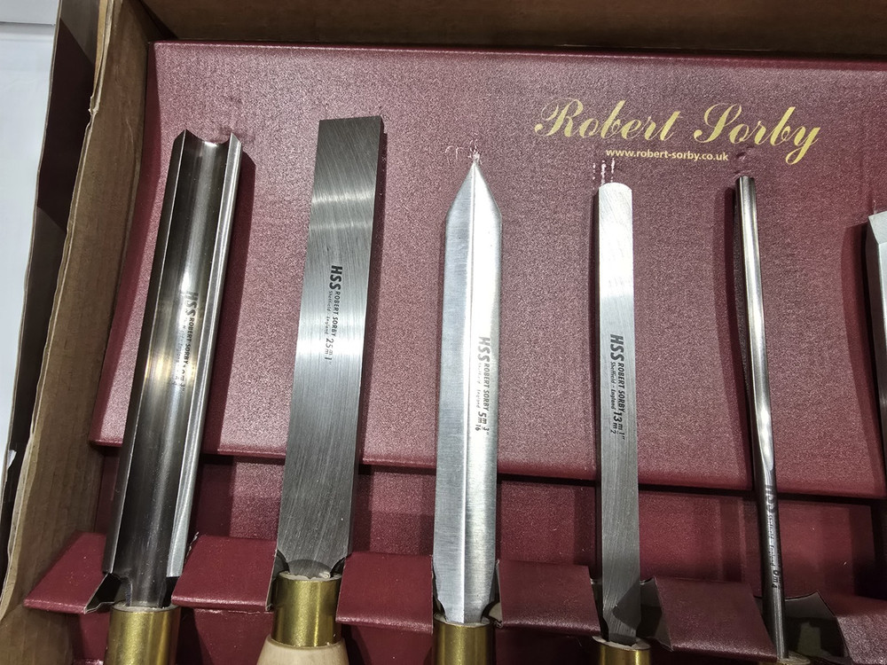 Robert Sorby 82HS 8-Piece Wood turning Tool Set