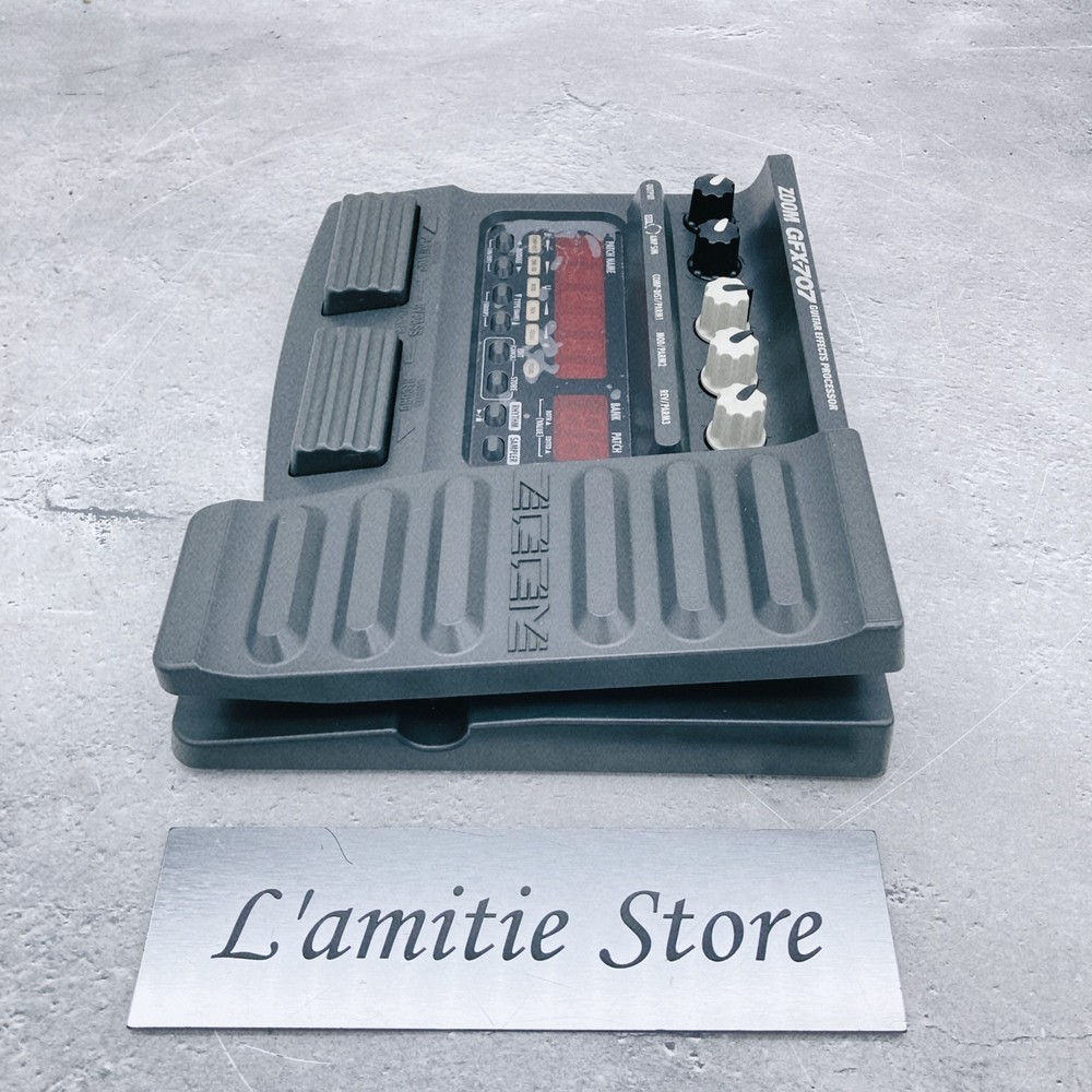 ZOOM GFX-707 Guitar effects Processor Unit Expression Pedal GFX707 Tested Japan