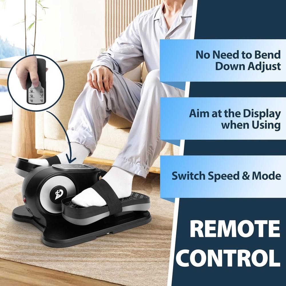 Under Desk Eliptical Exerciser with Remote Control Leg Machine As Seen On TV