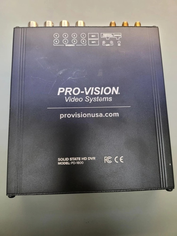 *PRO-VISION VIDEO SYSTEMS - SOLID STATE HD DVR - MODEL PD-1800 FREE SHIPPING