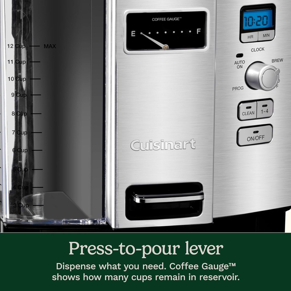 Cuisinart 12-Cup Coffee On Demand Programmable Coffeemaker