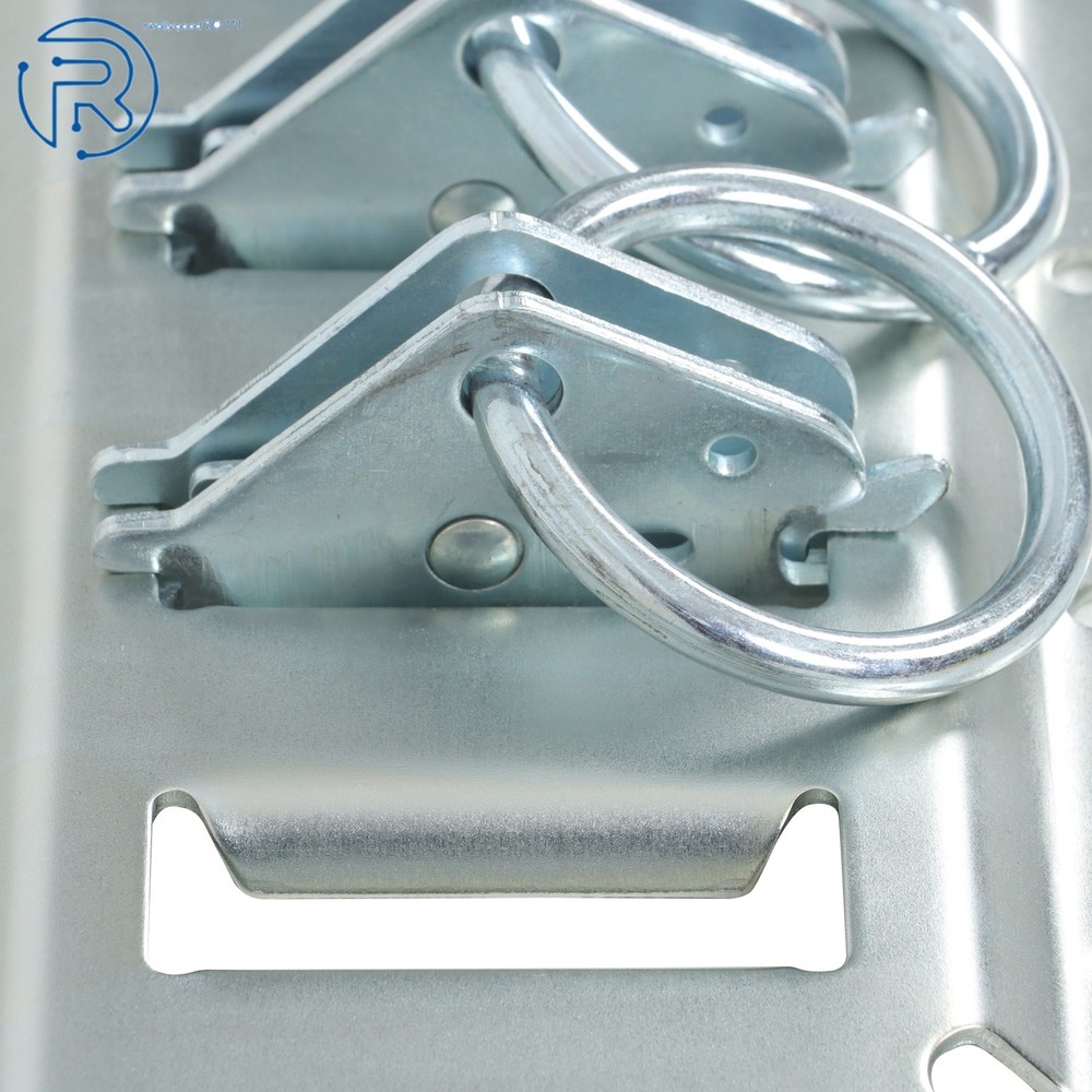 Durable 12 Pack 5' E Track Tie Down Rail System Horizontal High Quality For Vans