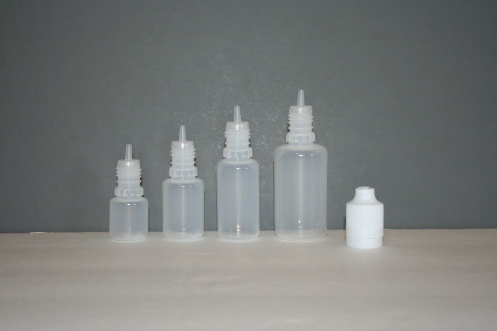 5 ml Empty LDPE Plastic Dropper Squeeze Bottle Thin Tip Liquid Dispenser