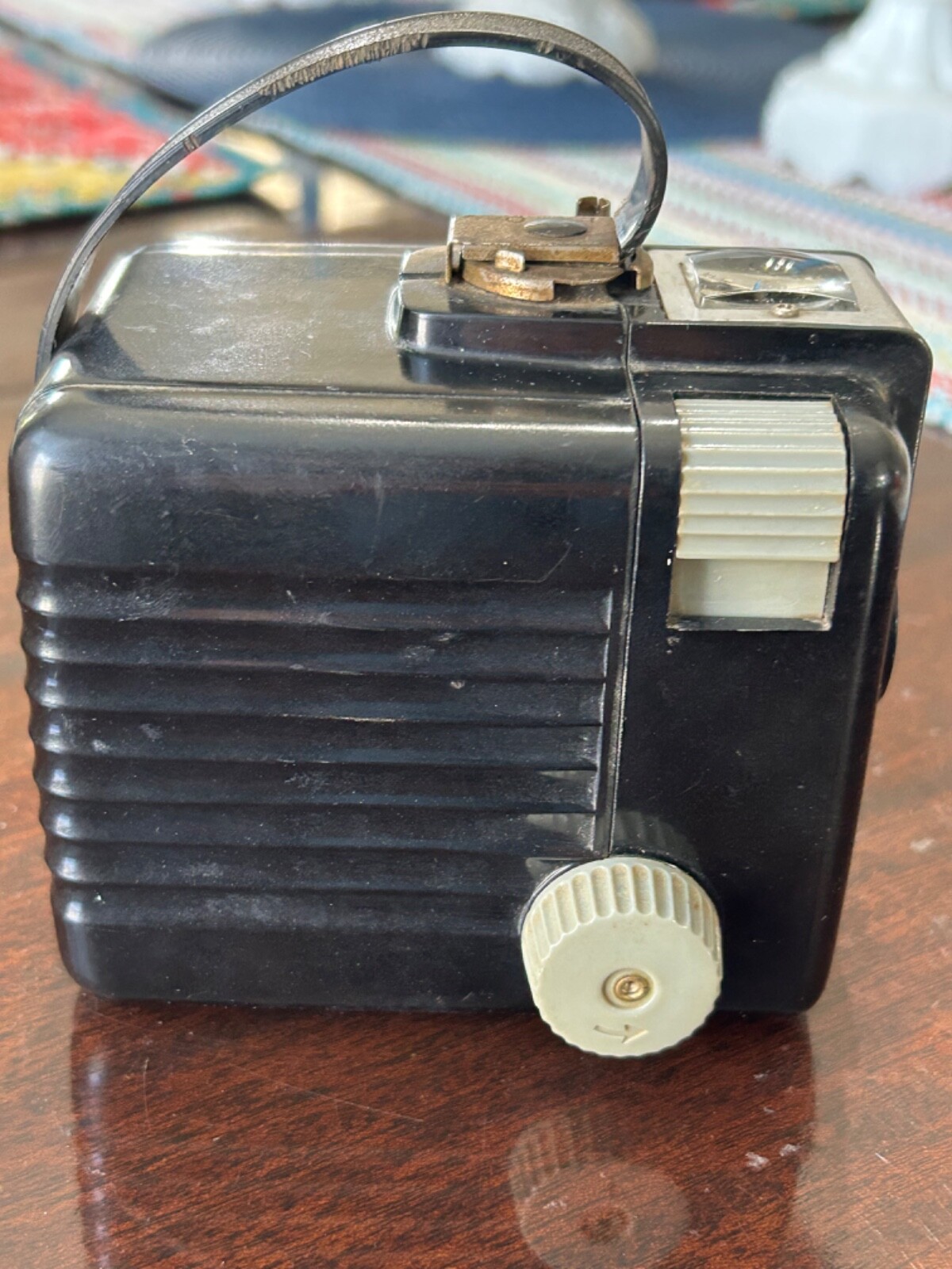 Vintage Kodak Brownie Hawkeye Flash Camera Roll Film Compact Camera