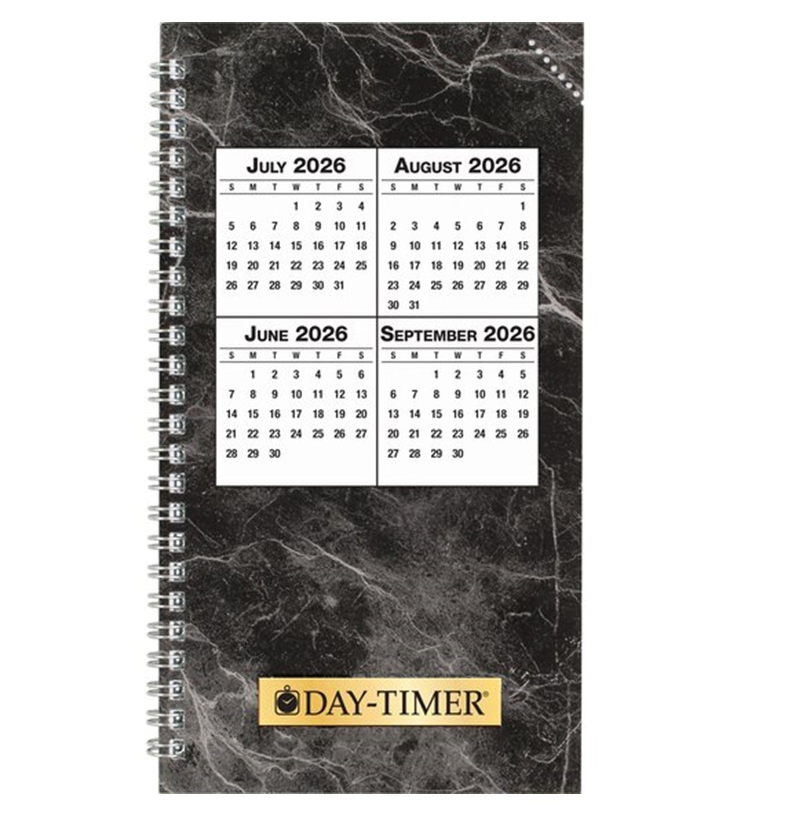 Day-Timer Jul26–Jun27, 1-Page/Day Planner Refill Pocket 3-1/2 x 6-1/2" +Extras