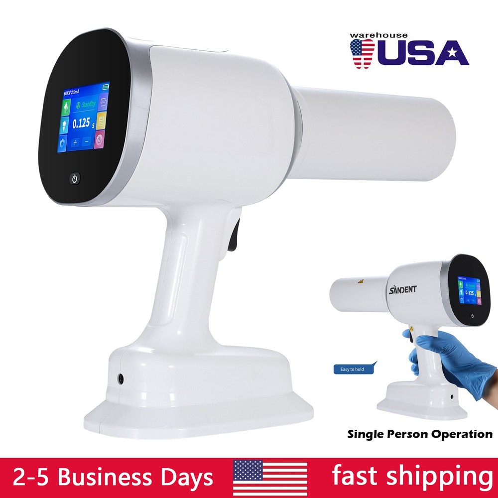 Dental Scatter Shield Protective Ring + Portable Handheld X-ray Machine Kit