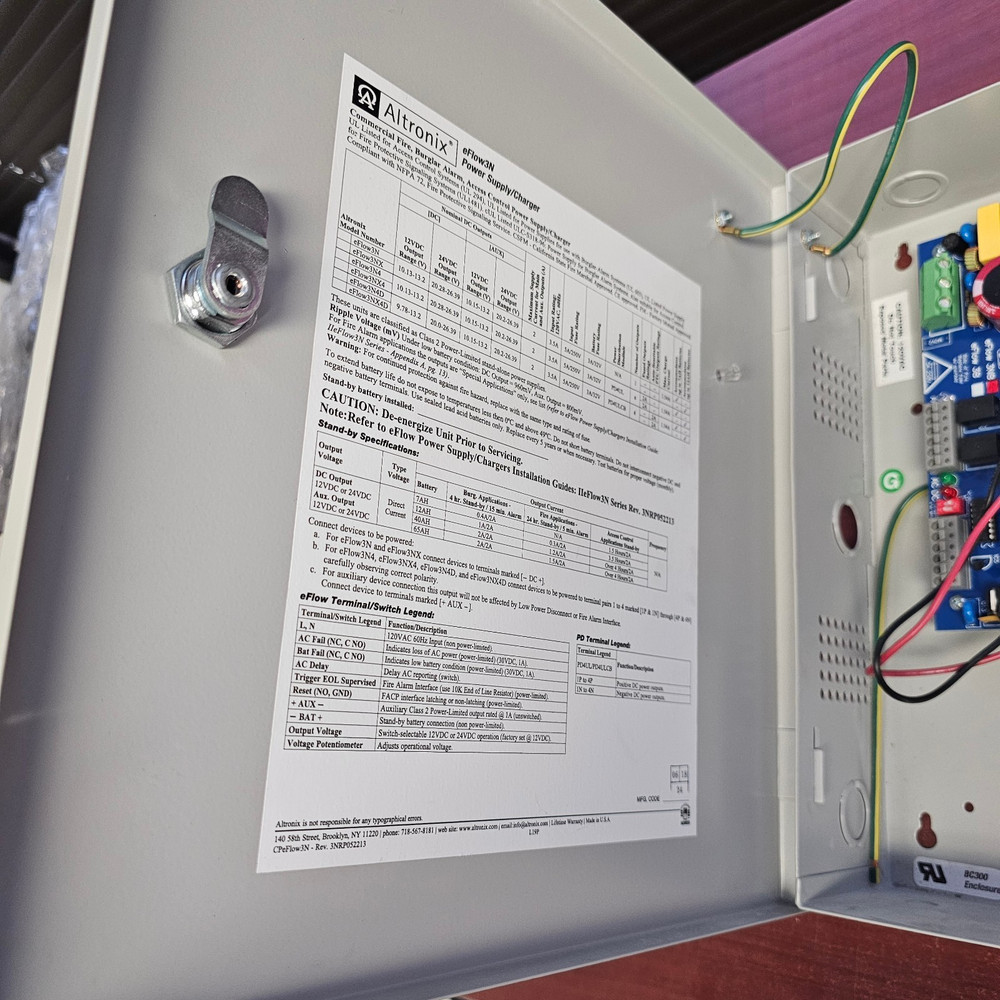 Altronix eFLOW3N Power Supply USED