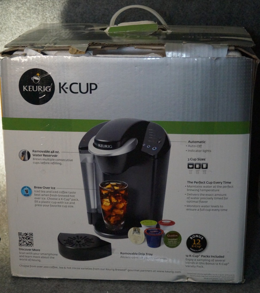 Keurig B40 Elite Single-Serve Coffee Maker, Black PREOWNED