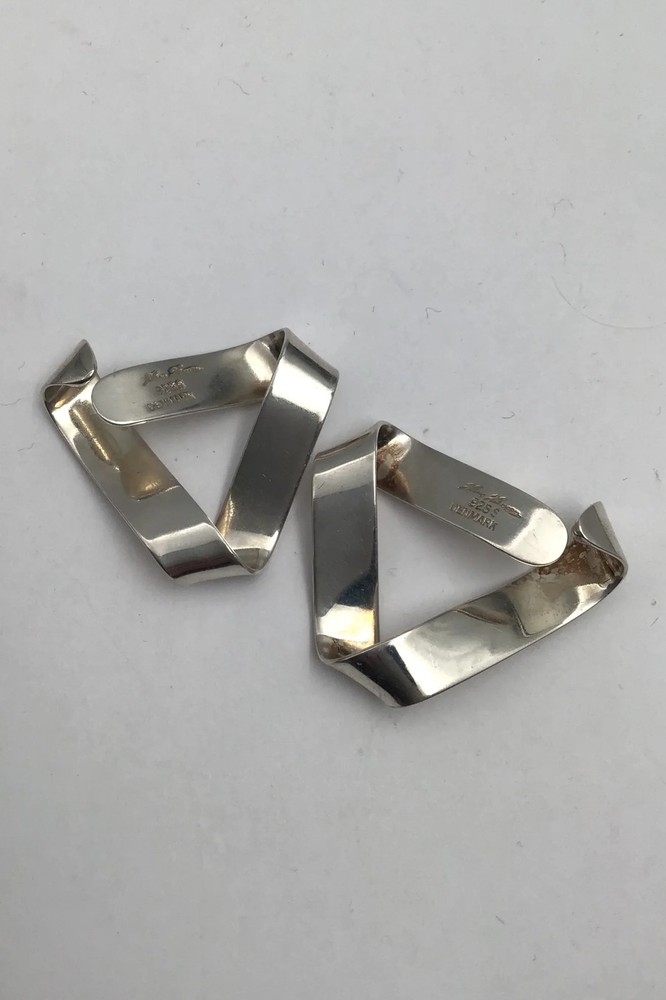 Hans Hansen Sterling Silver "Earrings"