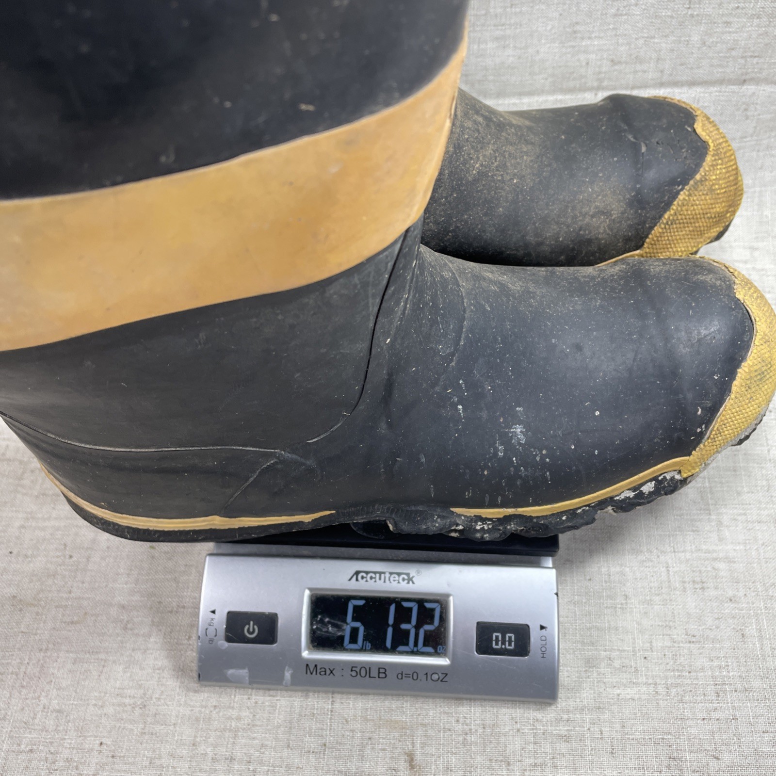 VTG Ranger FireMaster Steel Midsole Toe Insulated Rubber Firefighter Boots Sz 9