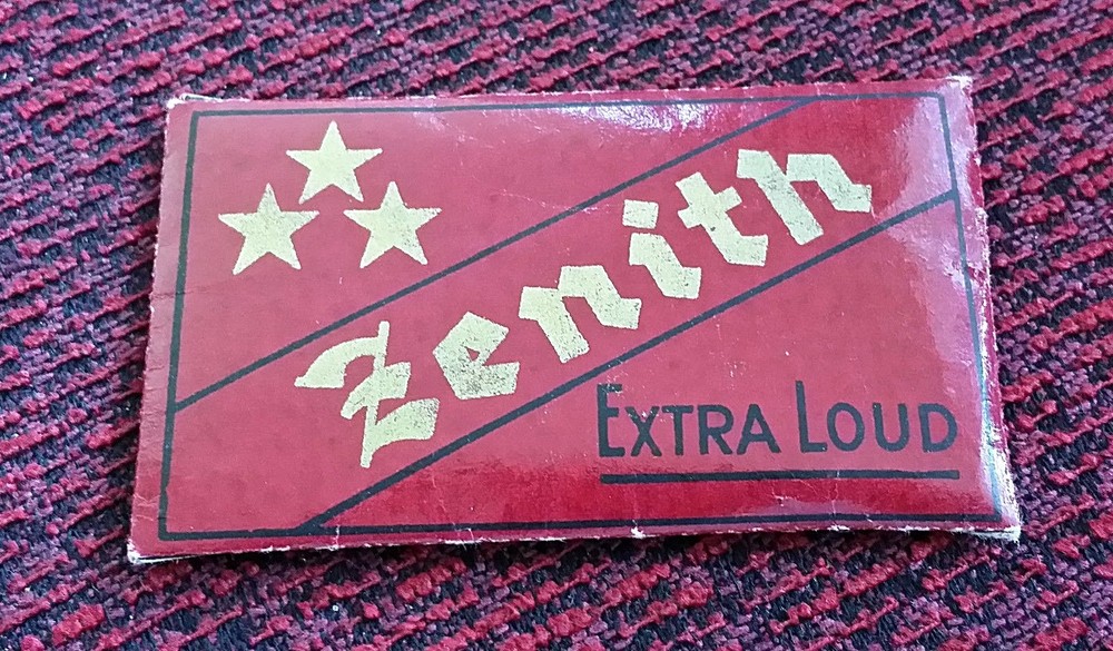 PG328 - ZENITH EXTRA LOUD Gramophone Needles Gramophone Tip Pack