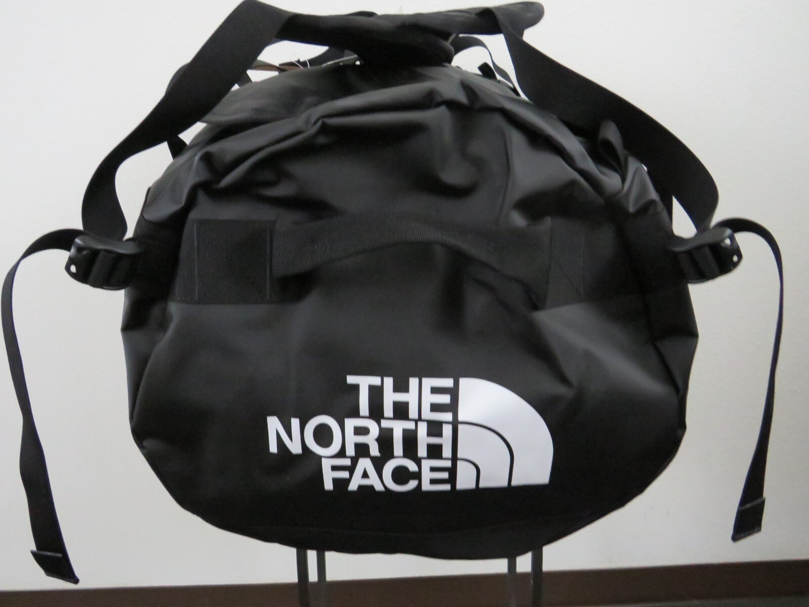 The North Face Small Base Camp Duffel Packable Travel Backpack - TNF Black NPF