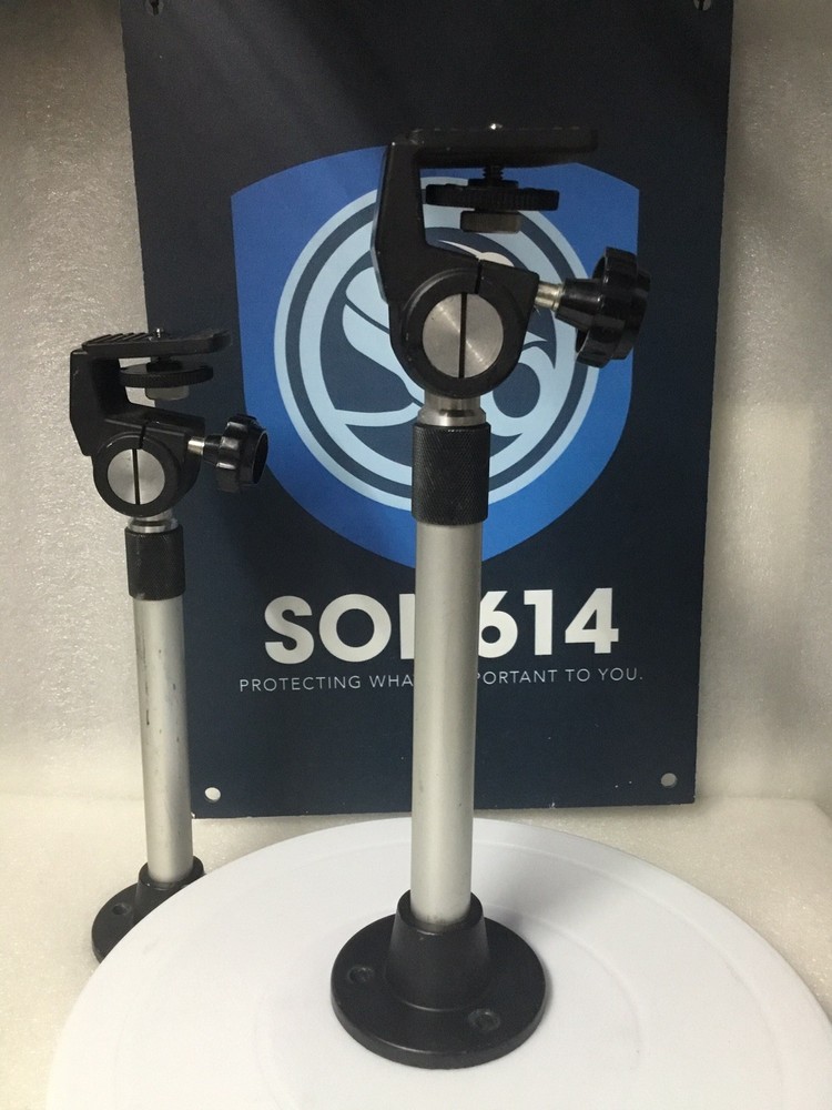 CCTV Security Camera Bracket W/ 12” Tall Wall /Ceiling Mount