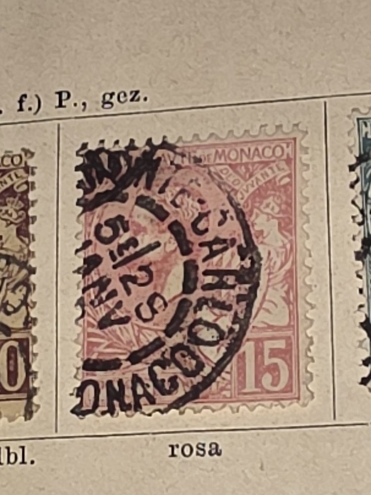 Foreign Monaco 15c Stamp Used - #I563