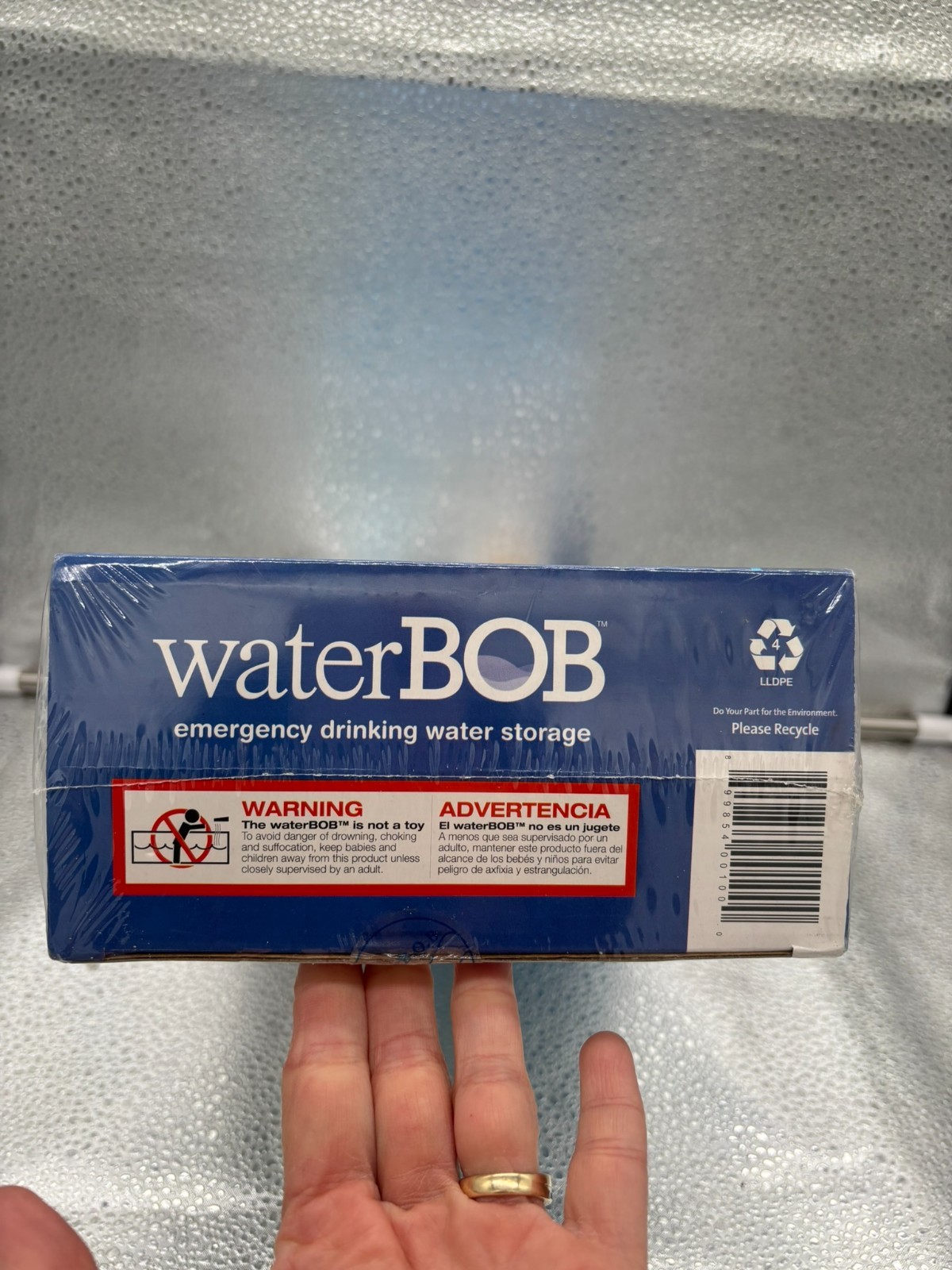 Water BOB Survival Emergency Drinking Fresh Water Storage 100-Gallons Kit SEALED