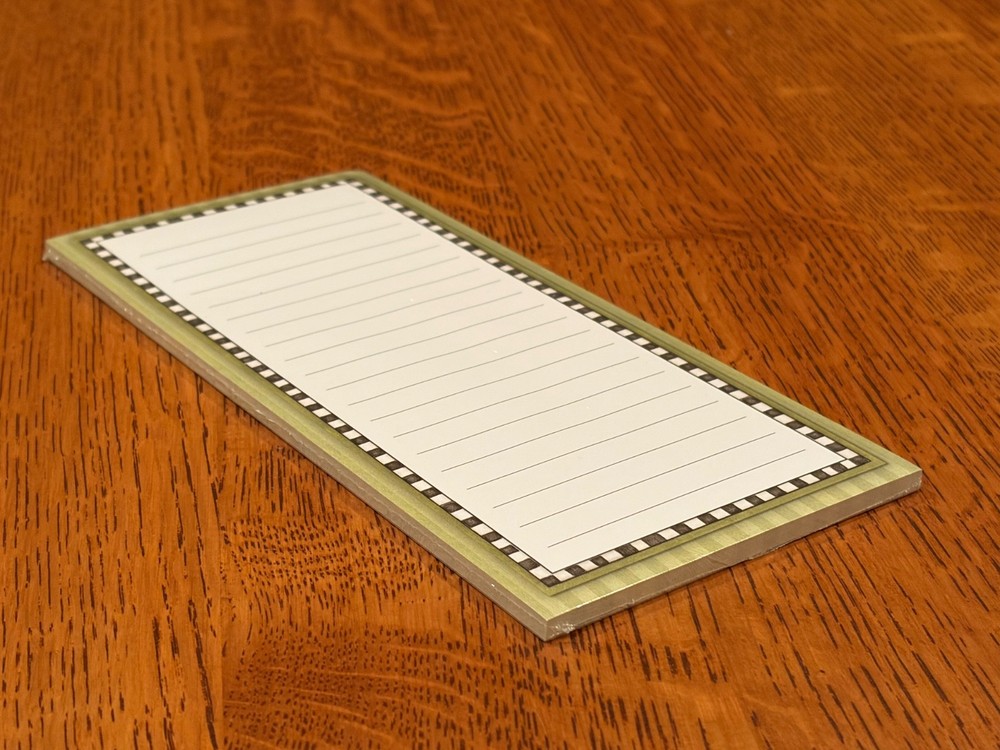 Grocery List Notepad & Vegetable Magnets