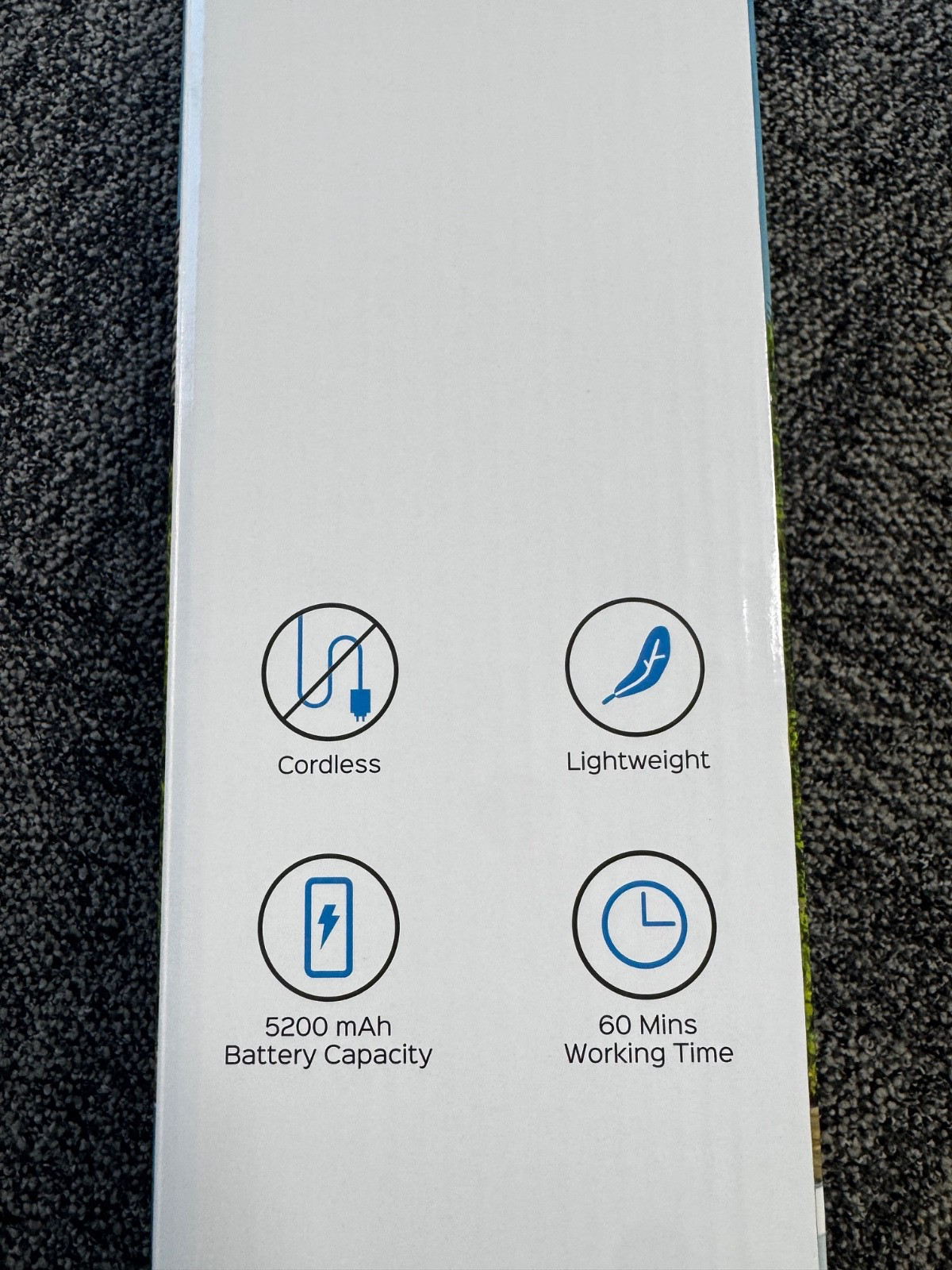 Wybot Hyson 100 Handheld Pool Vacuum - 60 Min Runtime (Upgraded), Heavy-Duty Dee