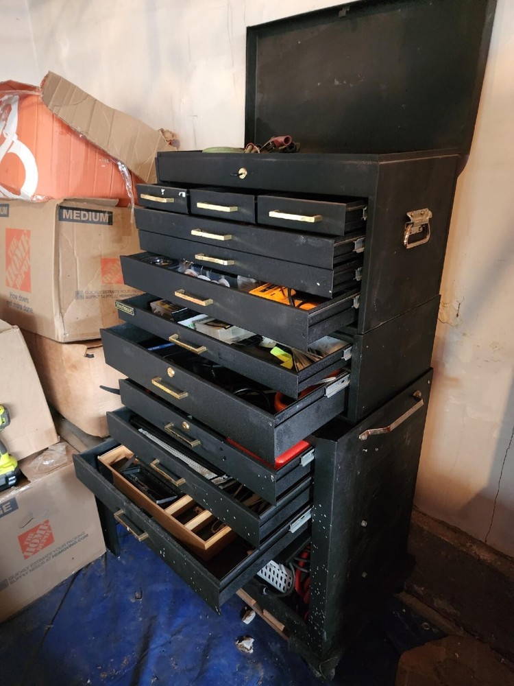 Storehouse Black Rolling 26" Toolbox