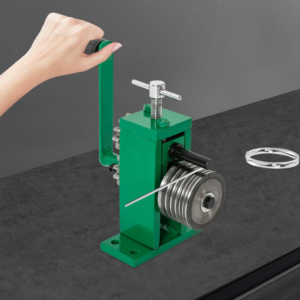 Handcrank Ring Earring Bending Machine Ring Bender Jewelry Crafts Making Tool