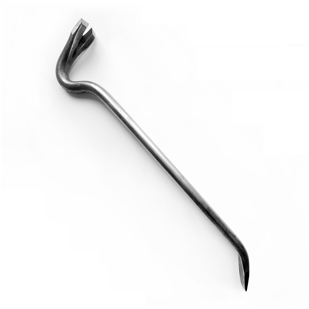 Titanium nail puller, lightweight, handmade, length 250 mm / 9.85 in
