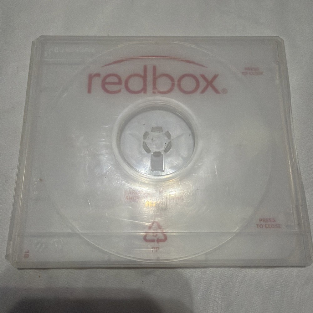 50 Empty Redbox CD/DVD/Blu-ray Disc Cases Hard Plastic