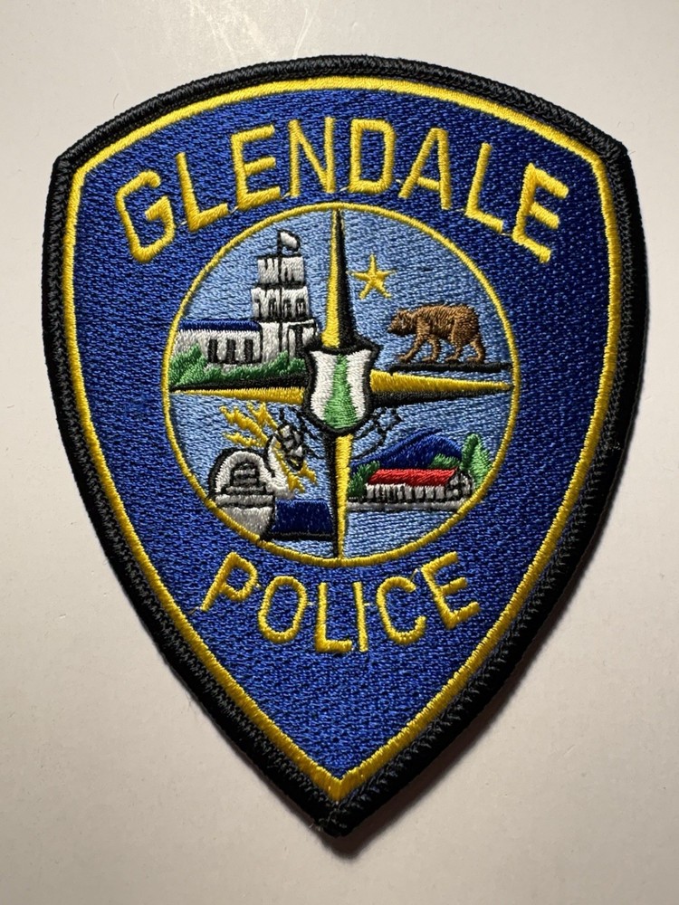 Glendale California Police Patch