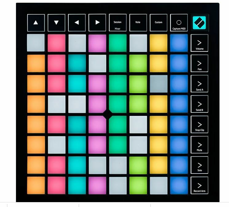 Novation Launchpad MKII MK2 MIDI Controller – 64 RGB Pad Grid, USB Powered