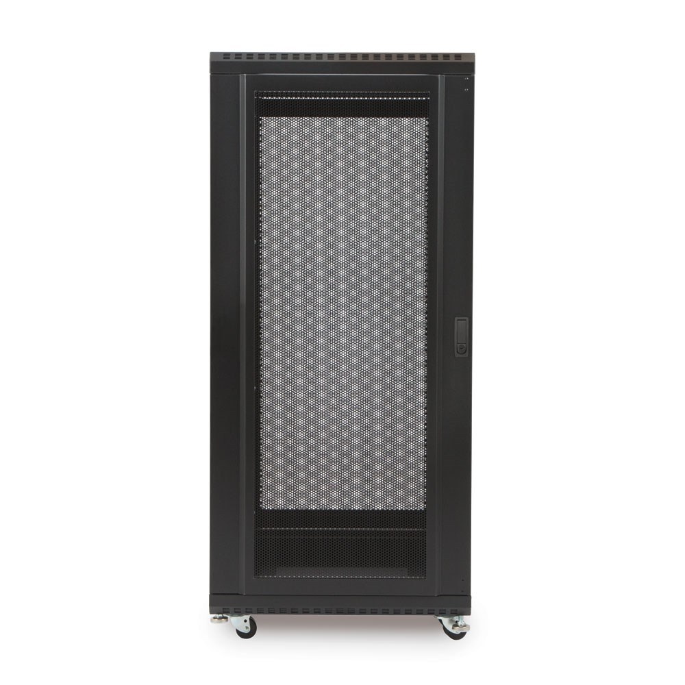 Kendall Howard 27U LINIER® Cabinet Solid/Vented Doors 24" Depth 3106-3-024-27