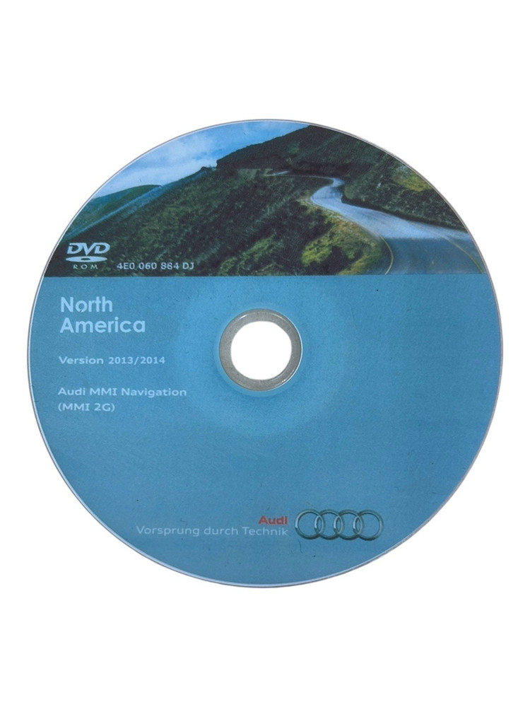Audi A6 Navigation Disk Version 2013/2014 Also Upgrade For Models 2005-2008