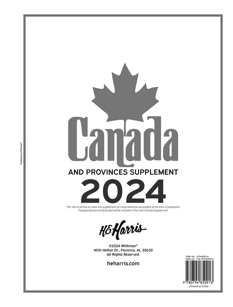 H.E. Harris 2024 Canada Supplement