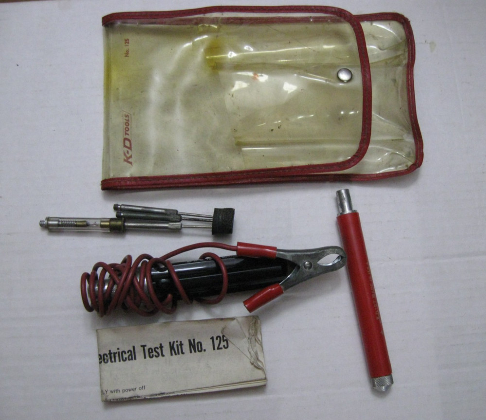 K-D Tools Electrical Test Kit With Bag and Accessories No 125