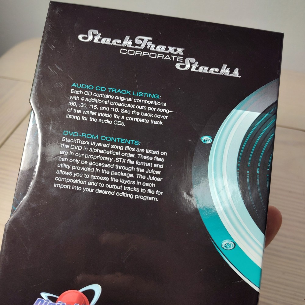 Digital Juice Software Stack Traxx Layered Digital Music #12 Corporate