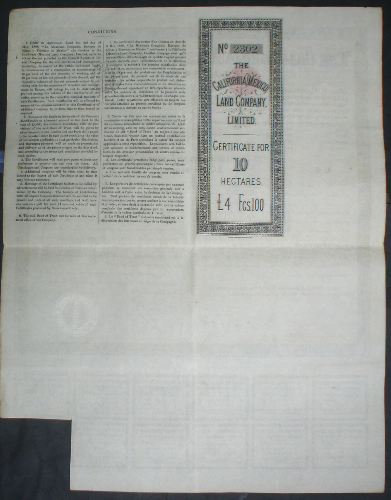 Mexico 20 x Mexican Stocks & Bonds uncancelled + coupons