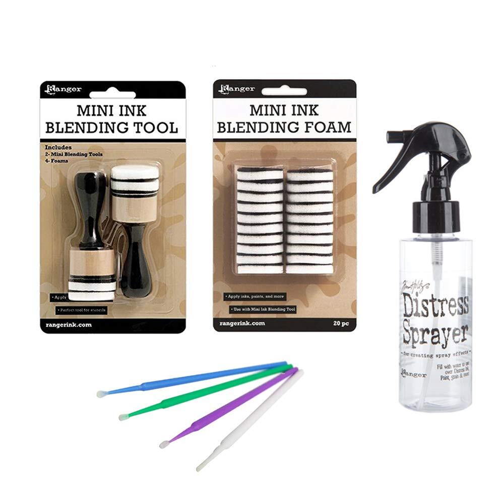 Tim Holtz Bundle - Distress Sprayer, Mini Blending Tools, Mini Blending...