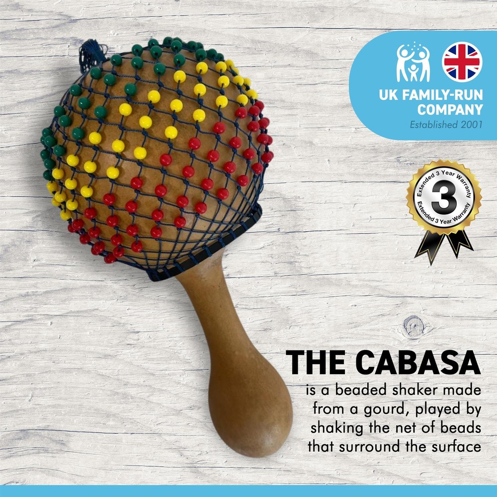 Cabasa Gourd Shaker - Percussion Instrument
