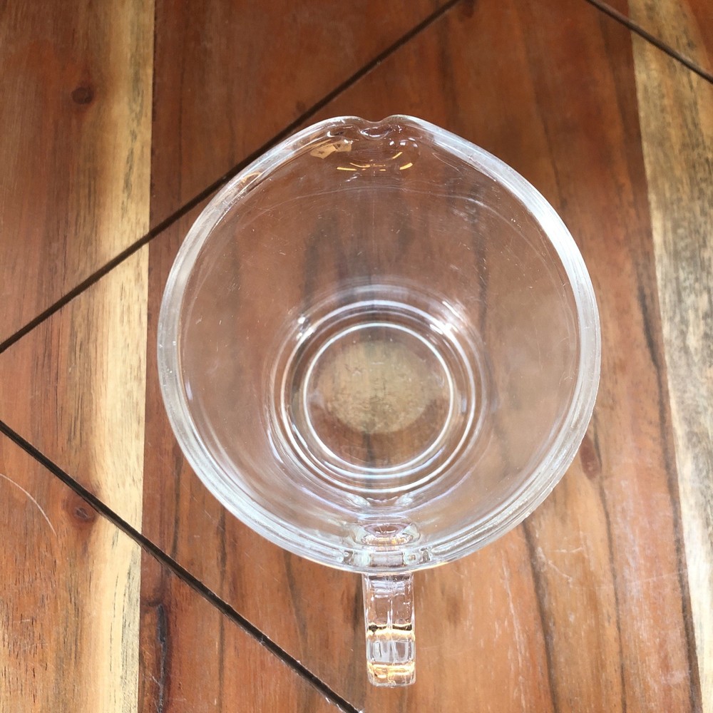 PYREX #508 Small Clear Glass Measuring Cup D Handle 8oz 1 Cup