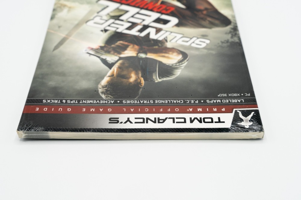 Tom Clancy's Splinter Cell Conviction Official Strategy Guide 2010 *New Sealed*