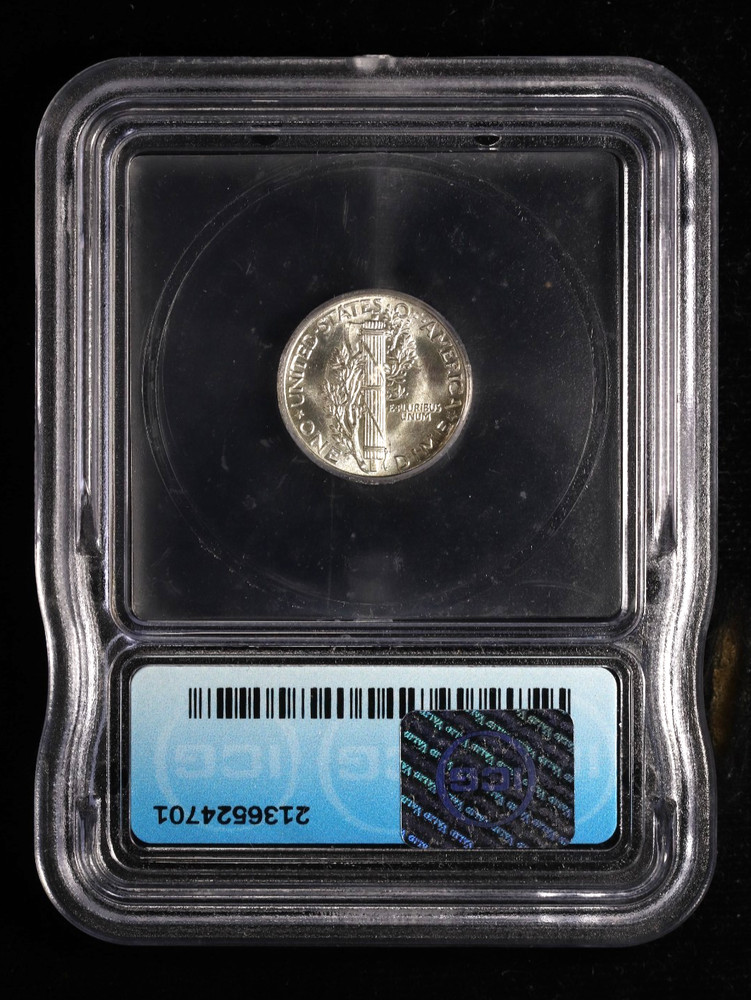 1940 Mercury Dime 10C ICG MS66 FB