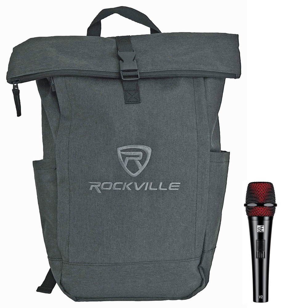 Se Electronics V2 SWITCH Dynamic Handheld Microphone Vocal Mic+Backpack